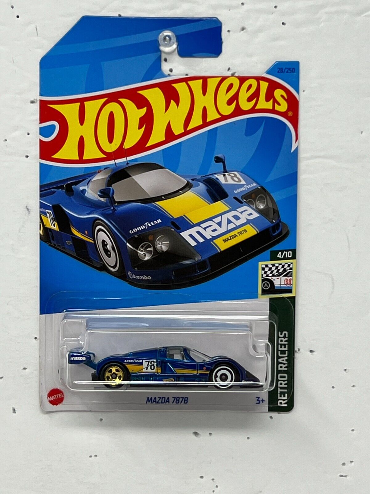 Hot Wheels Retro Racers Mazda 787B JDM 1:64 Diecast Blue