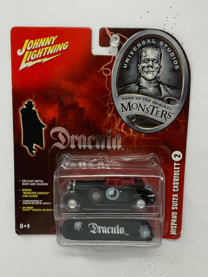 Johnny Lightning Monsters Dracula Hispano Suza Cabriolet 1:64 Diecast