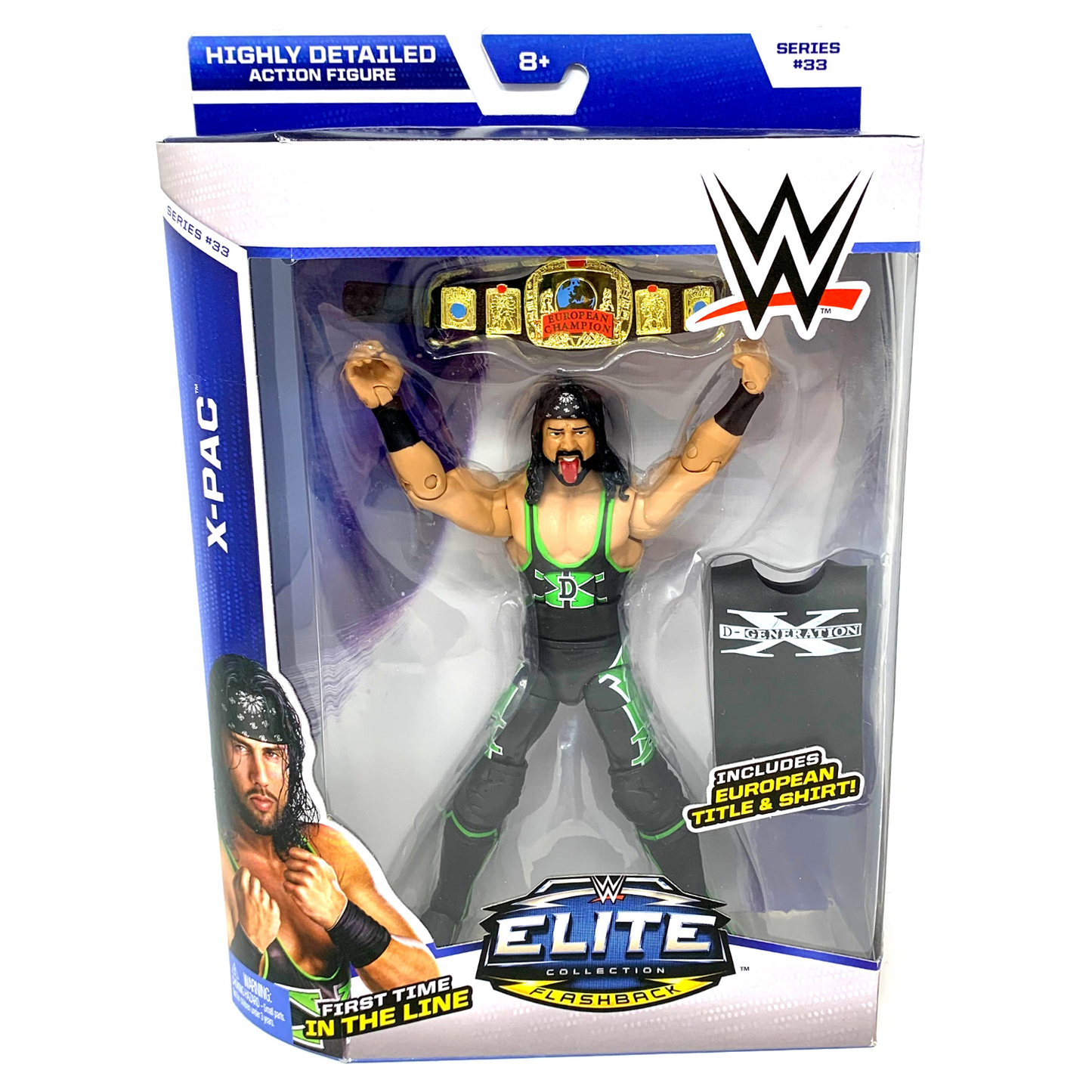 WWE X-Pac Elite Collection Series 33 Wrestling Action Figure