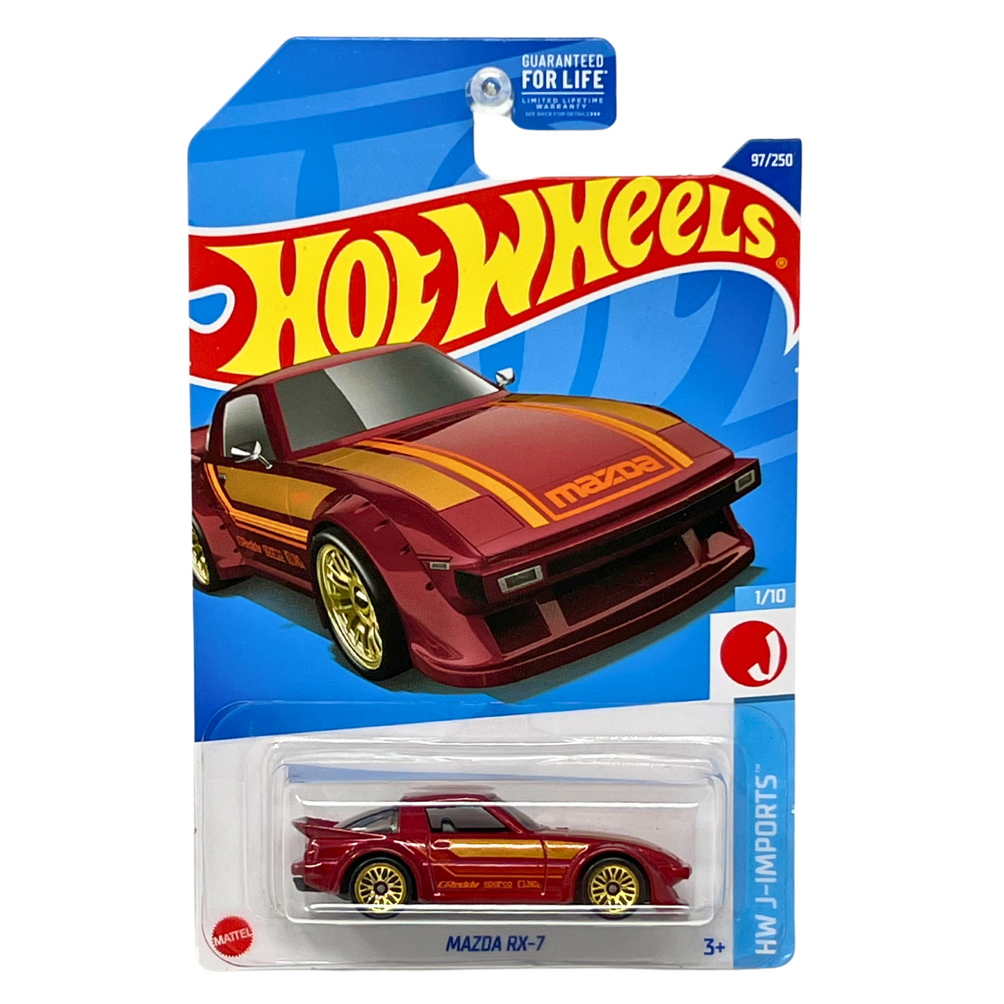 Hot Wheels HW J-Imports Mazda RX-7 JDM 1:64 Diecast Red