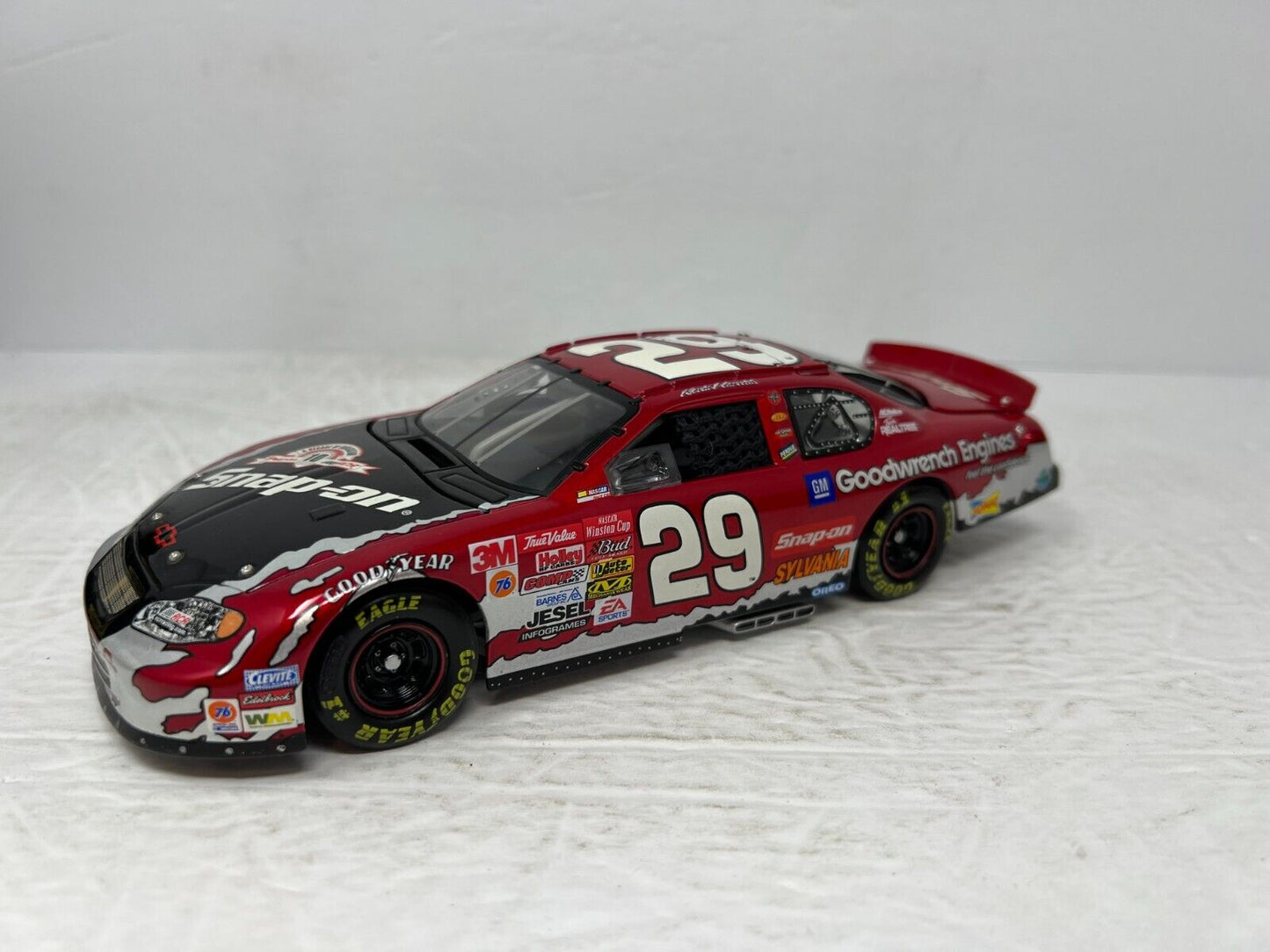 Action RCCA Nascar #29 Kevin Harvick Snap-On 2003 Monte Carlo Elite 1:24 Diecast