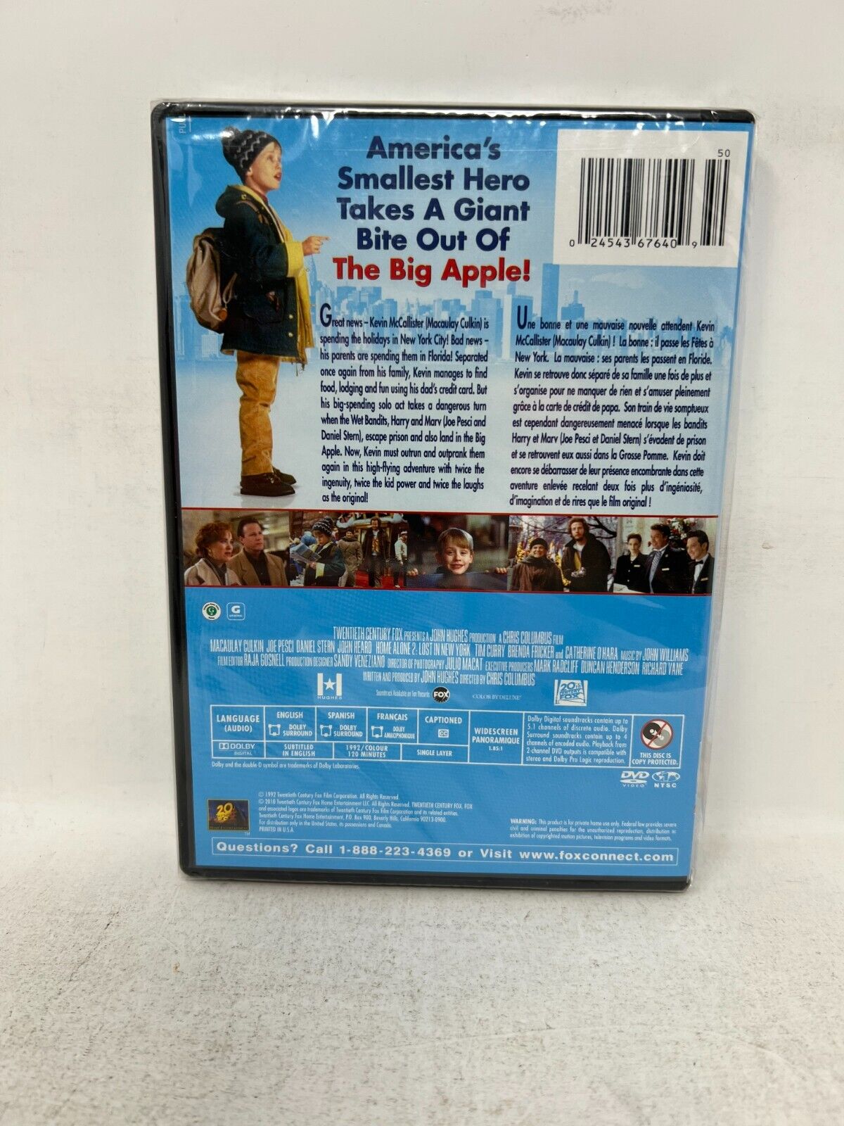 Home Alone 2: Lost in New York (DVD, 2010) Christmas Movie Family Sealed!!!