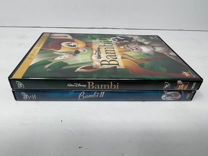 Disney Bambi 1 & 2 (DVD) Collection Lot Good Condition!!!