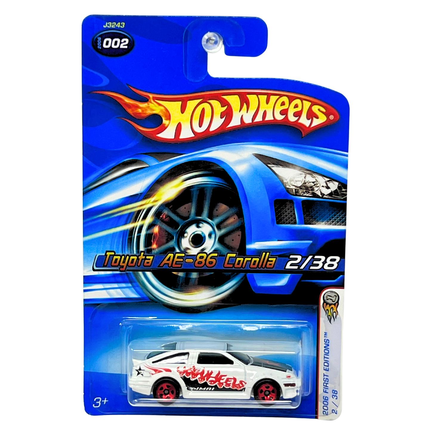 Hot Wheels 2006 First Editions Toyota AE-86 Corolla JDM 1:64 Diecast