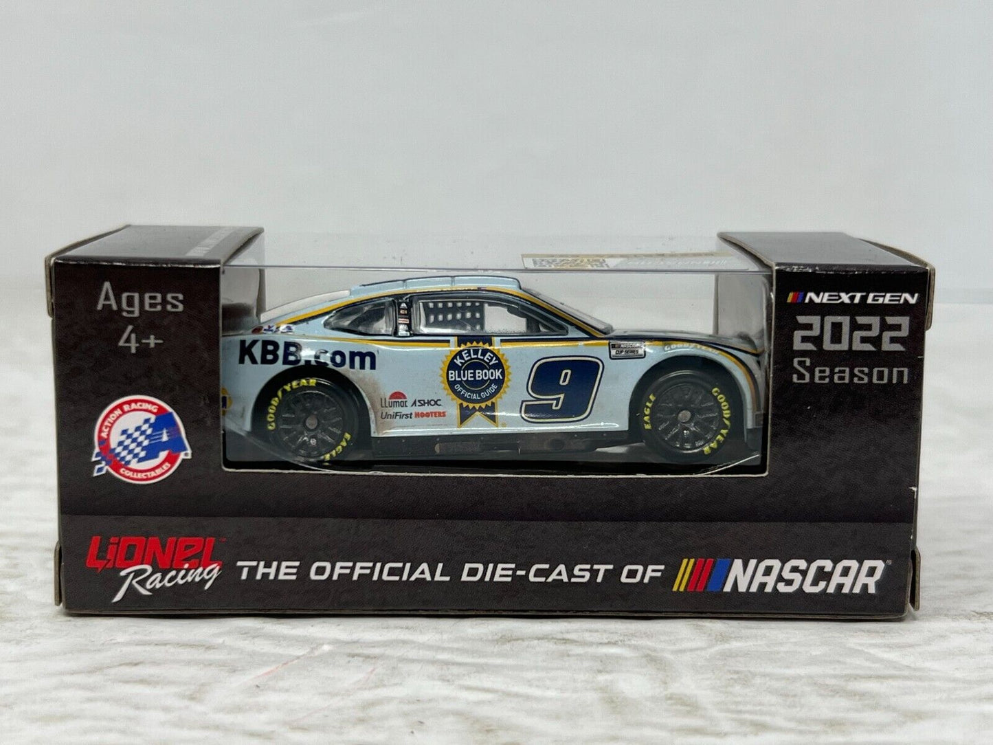 Lionel #9 Chase Elliott Kelley Blue Book Dirt Race Version Camaro 1:64 Diecast