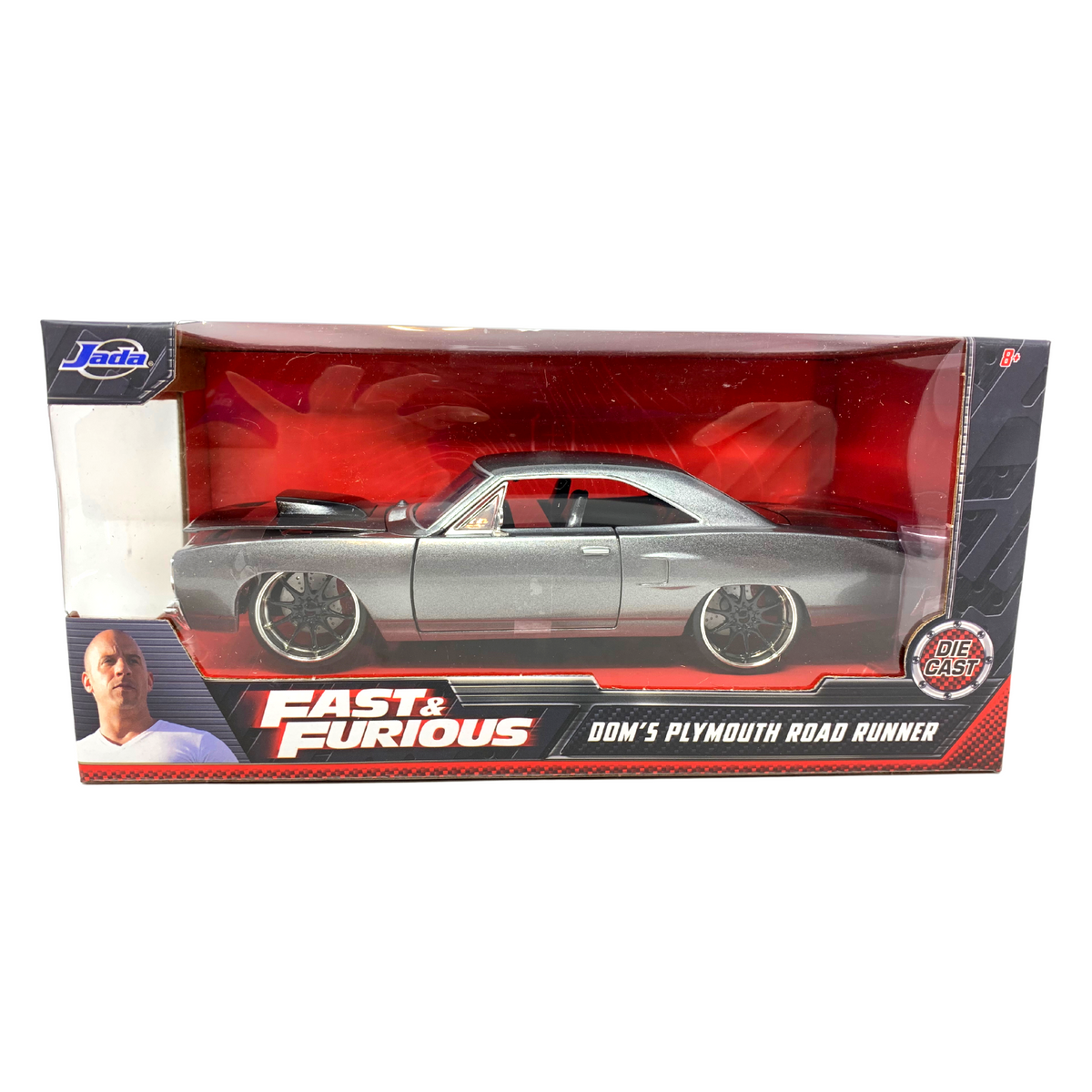 DOM'S PLYMOUTH ROAD RUNNER 1970 FAST & FURIOUS COPPER METALLIC 1:24 DOM'S PLYMOUTH ROAD RUNNER 1970 FAST & FURIOUS COPPER METALLIC 1:24