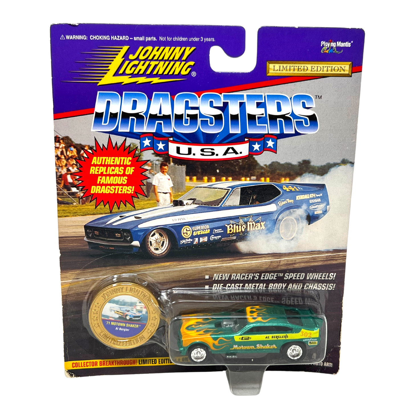 Johnny Lightning Dragsters U.S.A. '71 Motown Shaker 1:64 Diecast