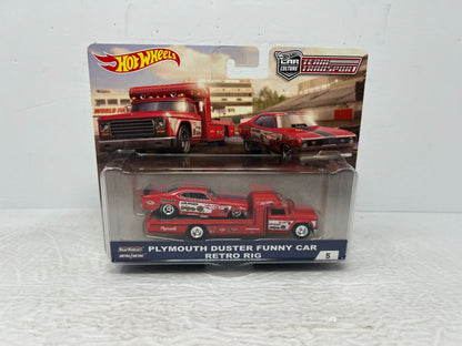 Hot Wheels Premium Plymouth Duster Mongoose #5 Team Transport 1:64 Diecast