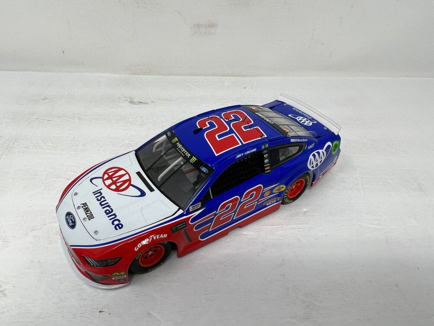 Lionel Racing Nascar #22 Joey Logano AAA Insurance 2019 Mustang 1:24 Diecast