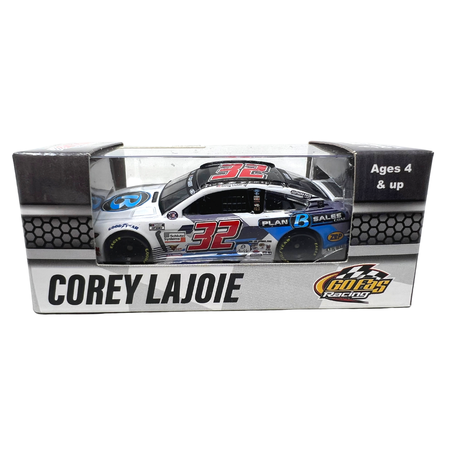 Action Nascar #32 Plan B Corey Lajoie 2020 Mustang 1:64 Diecast