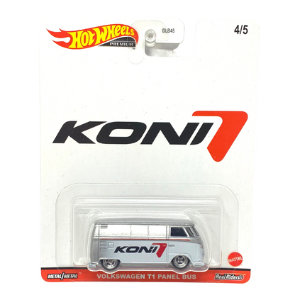 Hot Wheels Premium Pop Culture Koni Volkswagen T1 Panel Bus 1:64 Diecast