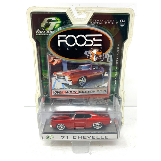 JL Full Throttle Foose Design Overhaulin' Series 1971 Chevelle 1:64 Diecast