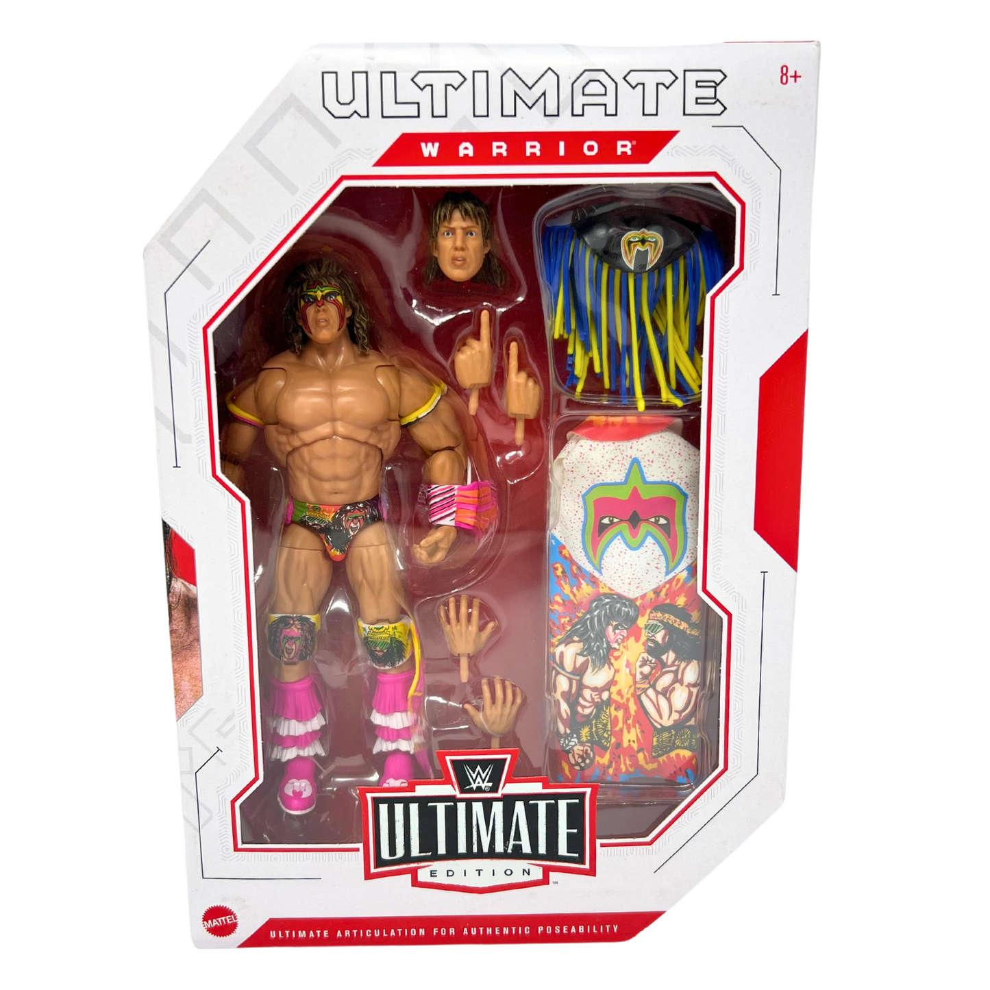 WWE Ultimate Warrior Ultimate Edition Series 15 Action Figure Mattel Toys