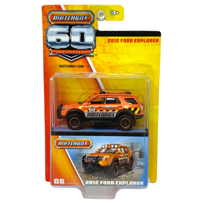 Matchbox 60th Anniversary 2012 Ford Explorer 1:64 Diecast