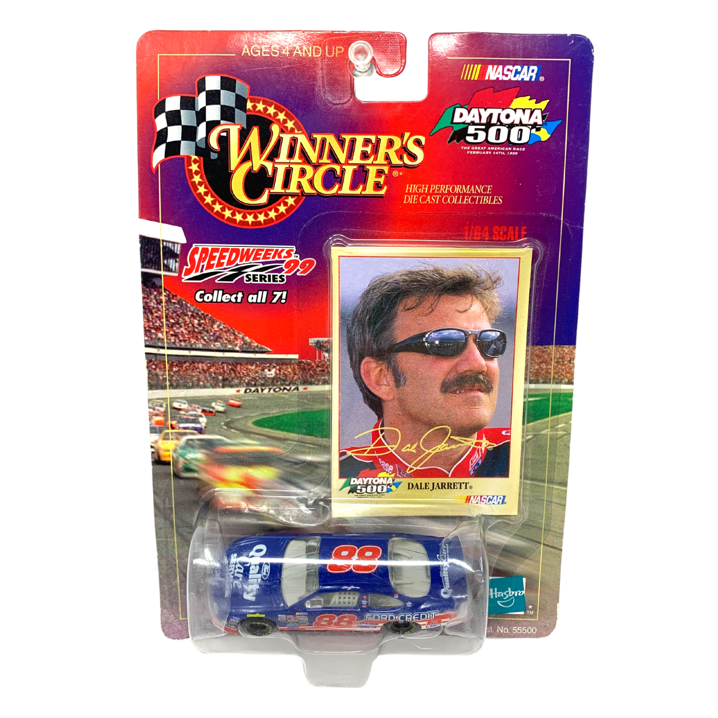 Winner's Circle Speedweeks Series #88 Quality Care Dale Jarrett 1:64 Diecast