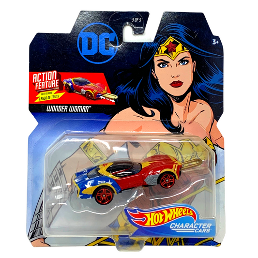 Hot Wheels DC Character Cars Wonder Woman 1:64 Diecast