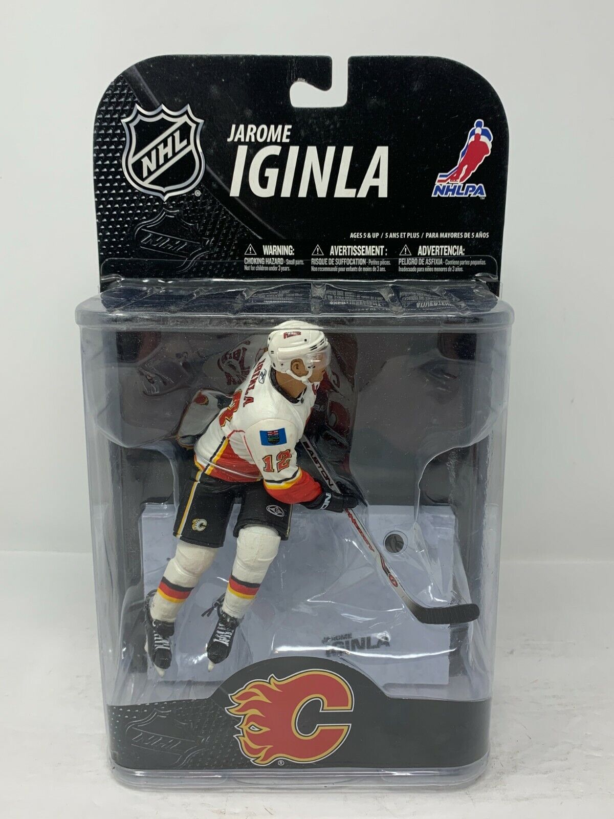 Mcfarlane NHL Jarome Iginla Calgary Flames White Jersey Series 20 Figure