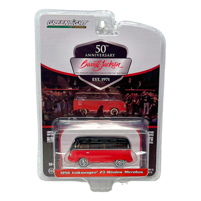 Greenlight Barrett-Jackson 1956 Volkswagen 23-Window Microbus 1:64 Diecast