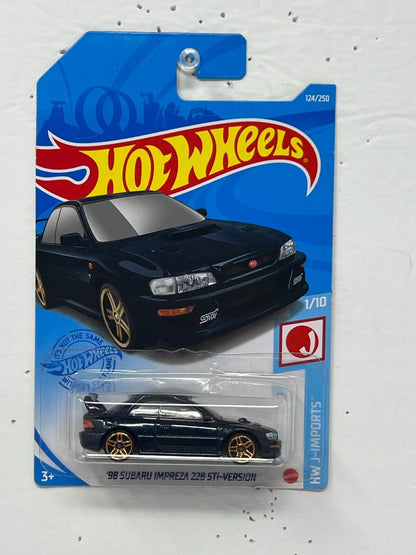 Hot Wheels HW J-Imports 1998 Subaru Impreza 22B STi-Version JDM 1:64 Diecast