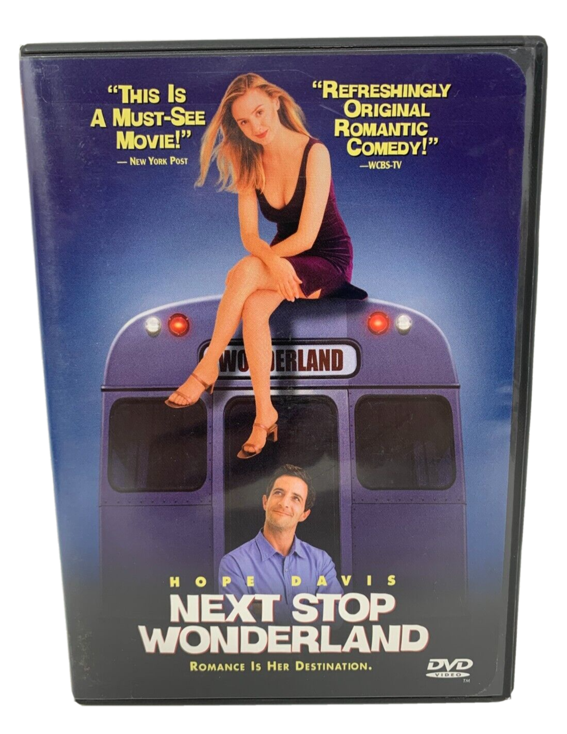 Next Stop Wonderland (DVD, 2000) Hope Davis Alan Gelfant Romance Good Condition!