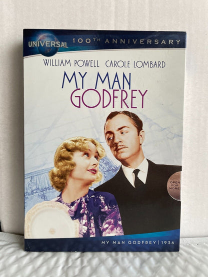 My Man Godfrey (DVD, 2012) William Powell Carole Lombard Drama Good Condition!!!