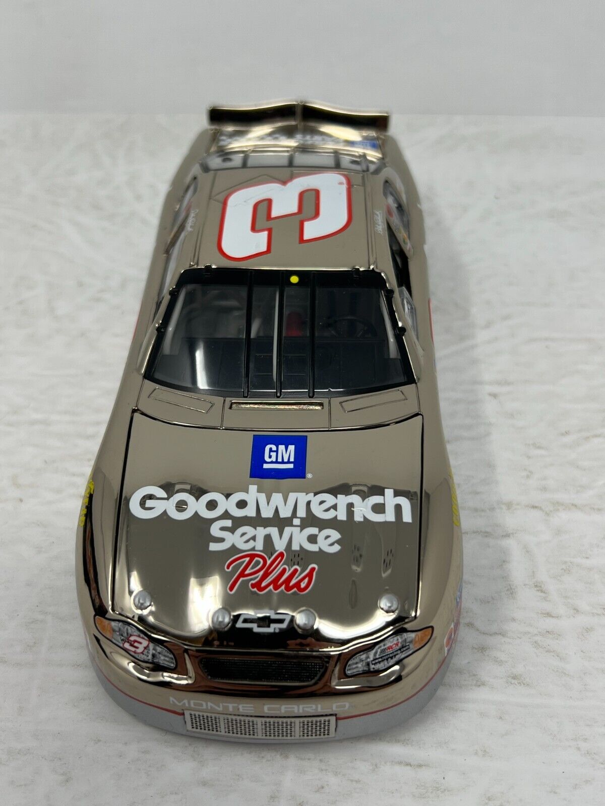 Action Nascar #3 Dale Earnhardt Sr Goodwrench White Gold GM Dealers 1:24 Diecast