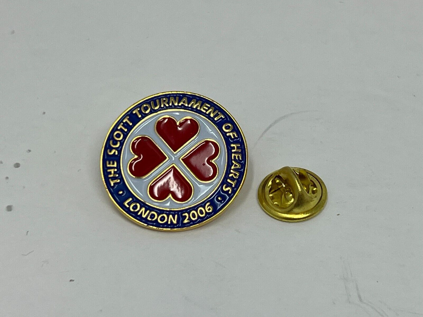The Scott Tournament of Hearts London 2006 Curling Lapel Pin P2