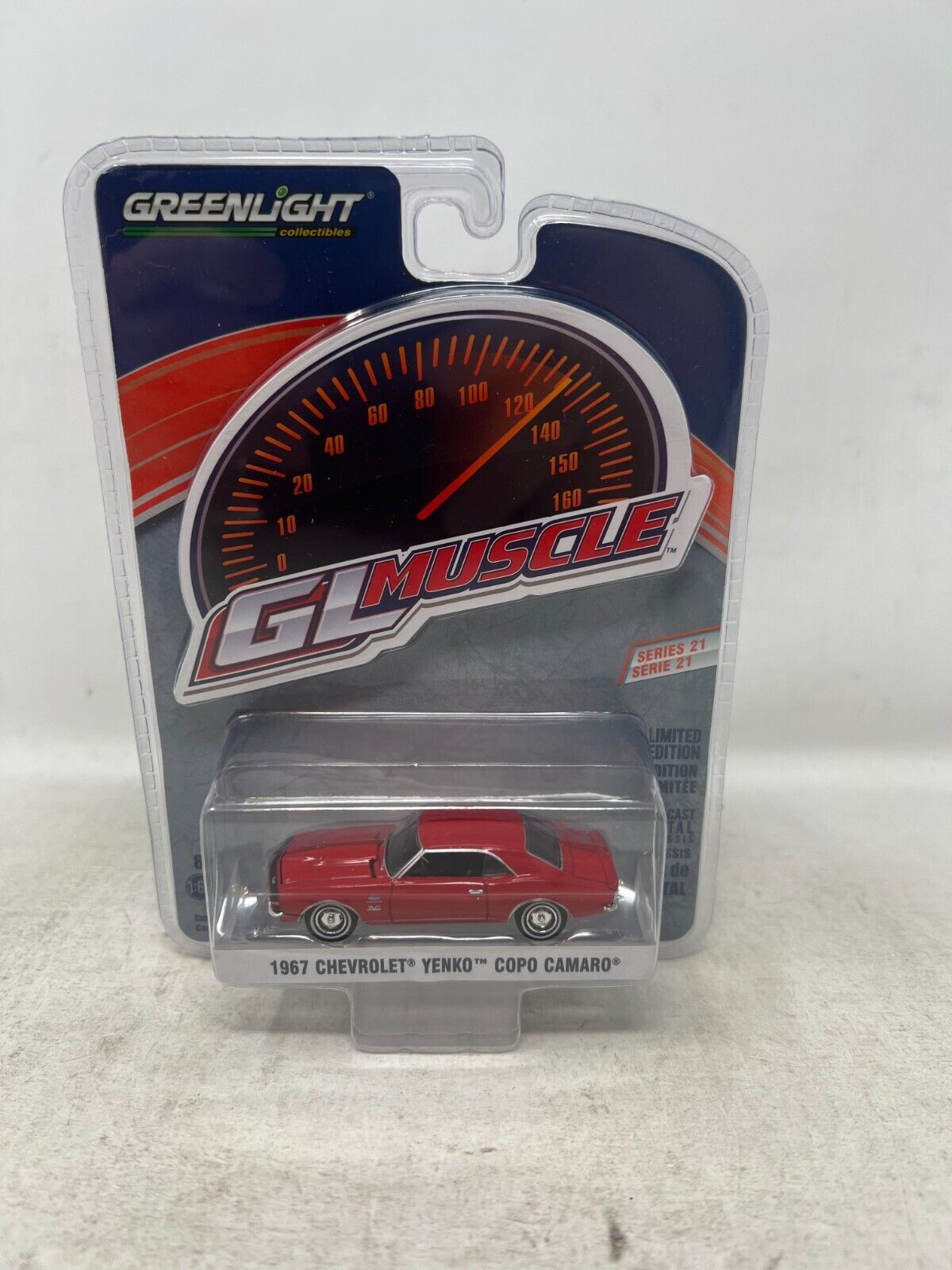 Greenlight GL Muscle Series 21 1967 Chevrolet Yenko COPO Camaro 1:64 Diecast