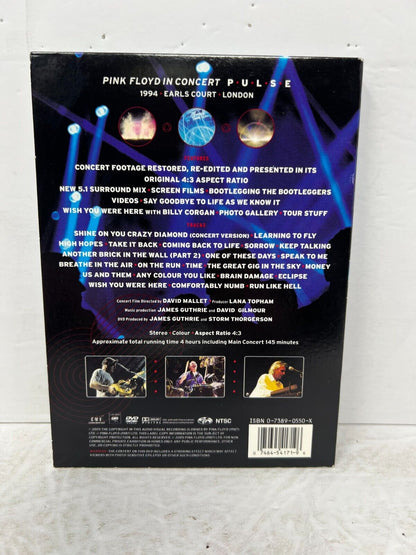 Pink Floyd P. U. L. S. E. (DVD, 2005) Music Concert Good Condition