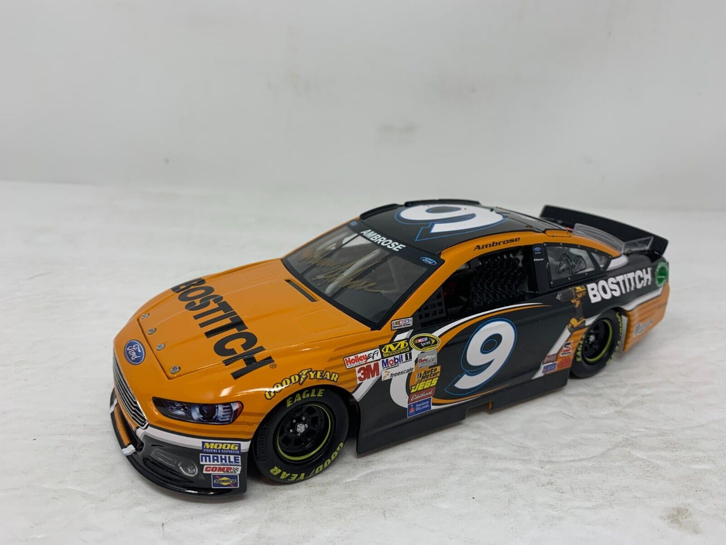 Lionel Nascar #9 Marcos Ambrose Bostitch Autographed Fusion 1:24 Diecast 1 of 48