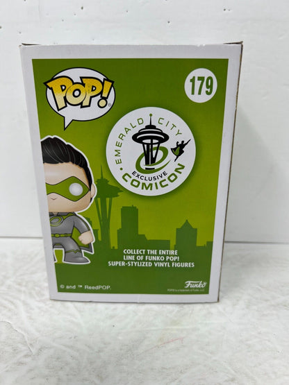Funko Pop! 2017 ECCC Exclusive #179 Emerald City Crusader Vinyl Figure Vaulted