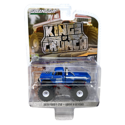 Greenlight Kings of Crunch Series 4 1978 Ford F-250 Above N Beyond 1:64 Diecast