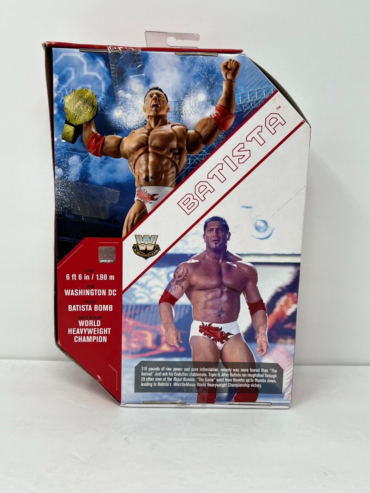 WWE Batista Ultimate Edition Mattel Action Figure Entrance Attire & Belt Mattel Toys