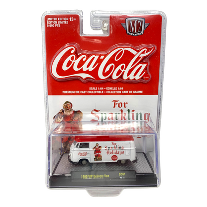 M2 Machines Coca-Cola 1960 VW Delivery Van SC01 1:64 Diecast