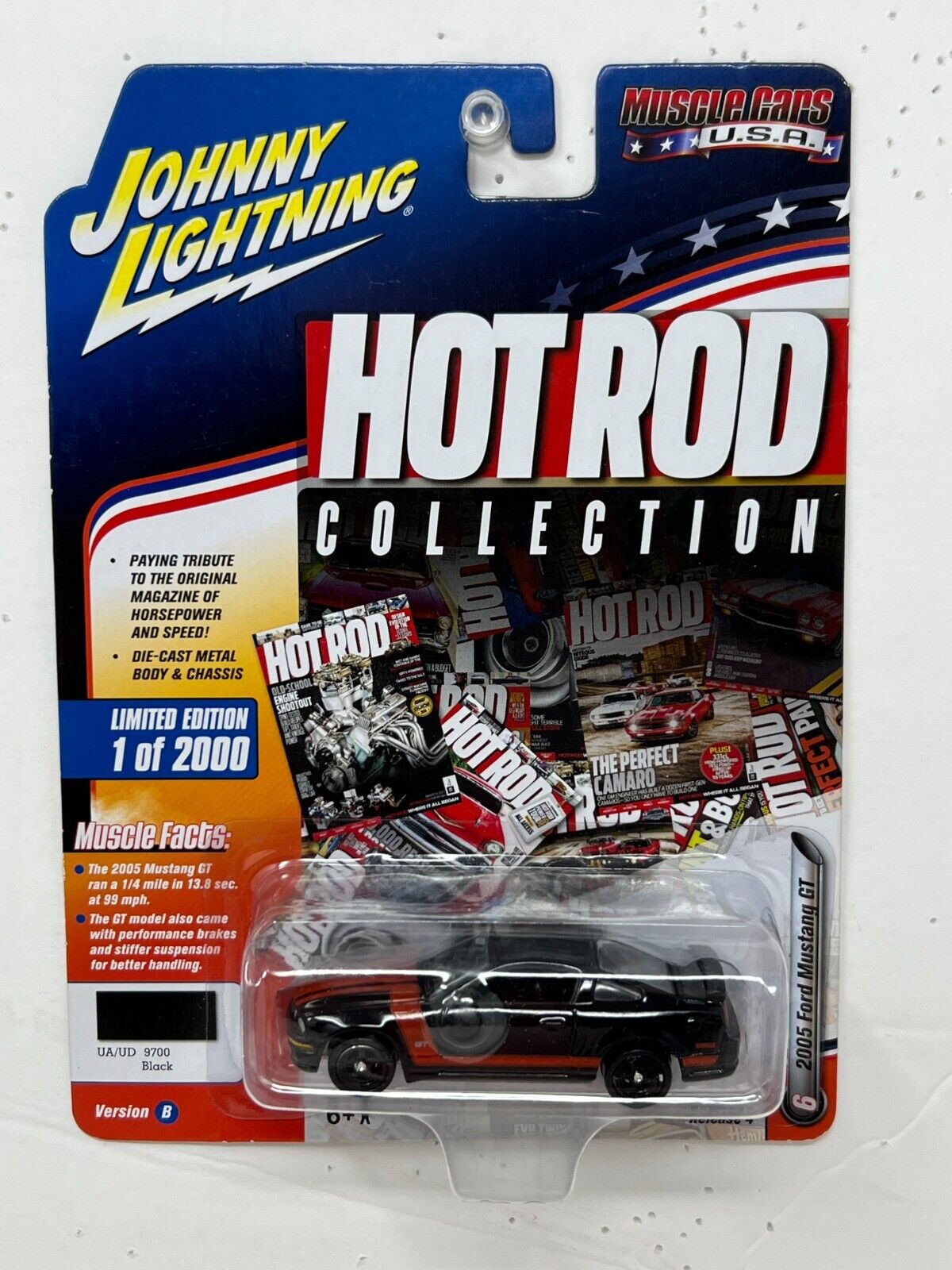 Johnny Lightning Hot Rod Collection 2005 Ford Mustang GT 1:64 Diecast