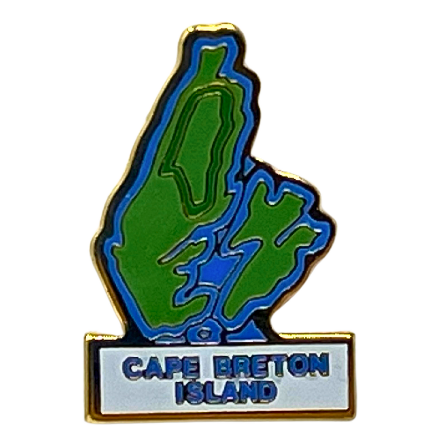 Cape Breton Island Nova Scotia Souvenir Cities & States Lapel Pin SP2