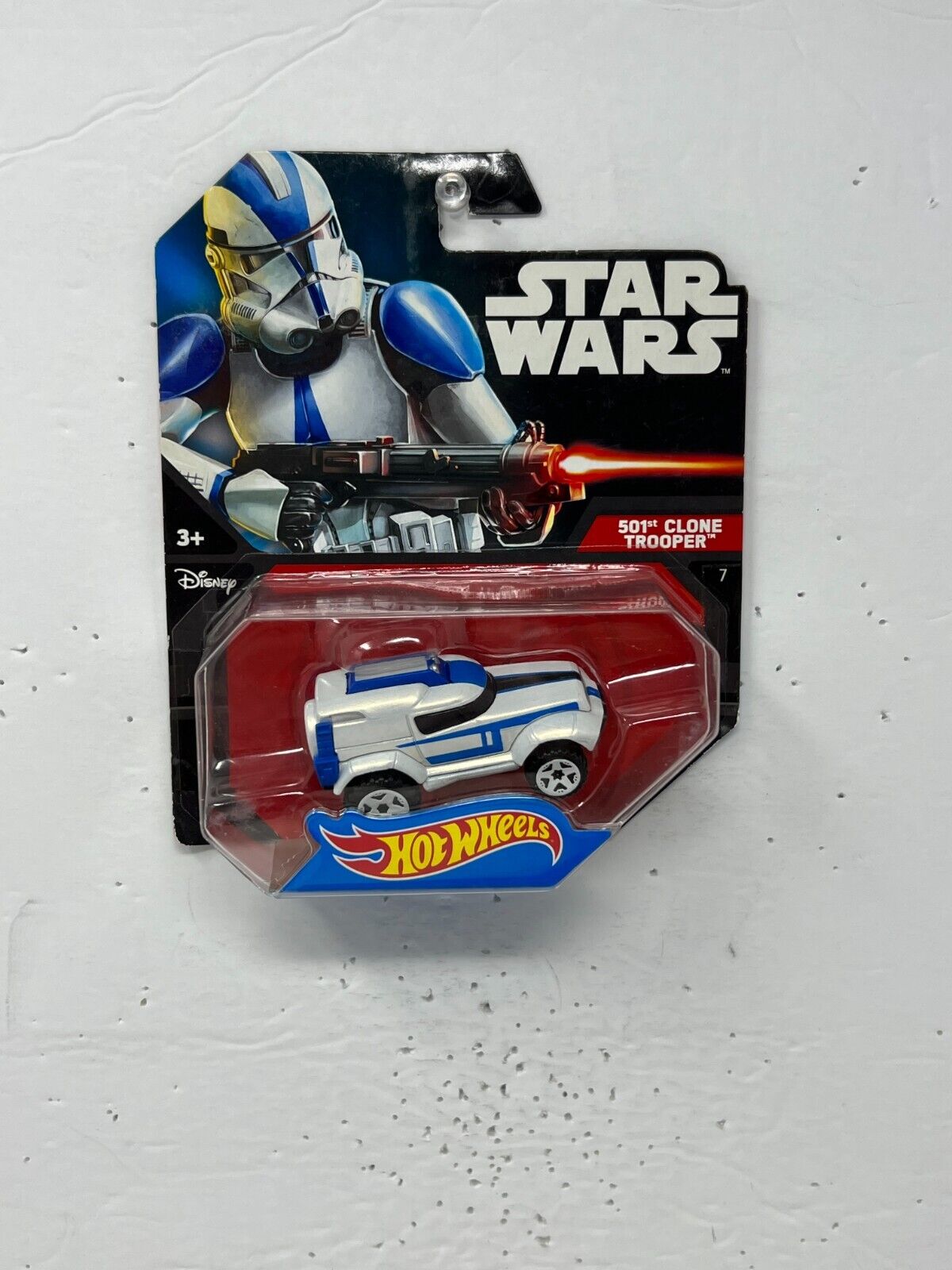 Hot Wheels Star Wars Character Cars 501st Clone Trooper 1:64 Diecast