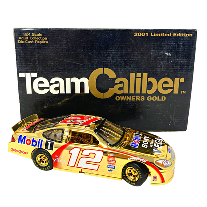 Team Caliber Owner Gold Series Nascar #12 Jeremy Mayfield Mobil 1:24 Diecast