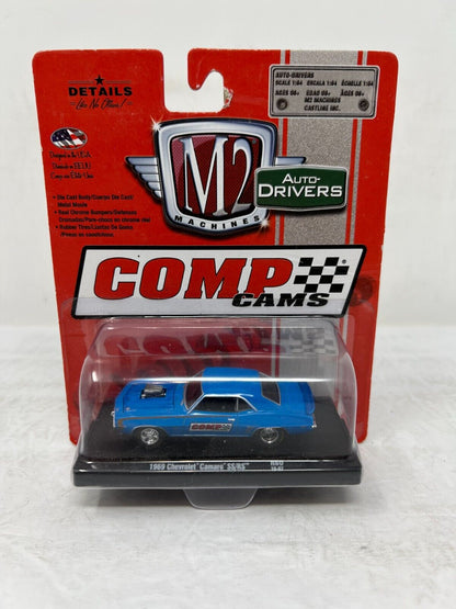 M2 Machines Auto-Drivers Comp Cams 1969 Chevrolet Camaro SS RS R60 1:64 Diecast