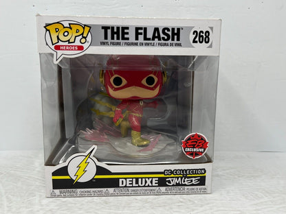 Funko Pop! Heroes #268 The Flash DC Collection Jim Lee Deluxe EB Exclusive