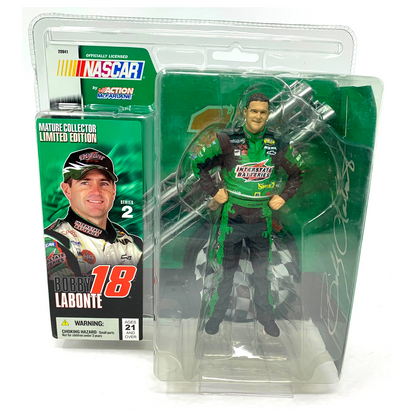 McFarlane Action Nascar #18 Bobby Labonte Series 2 Shrek figurine