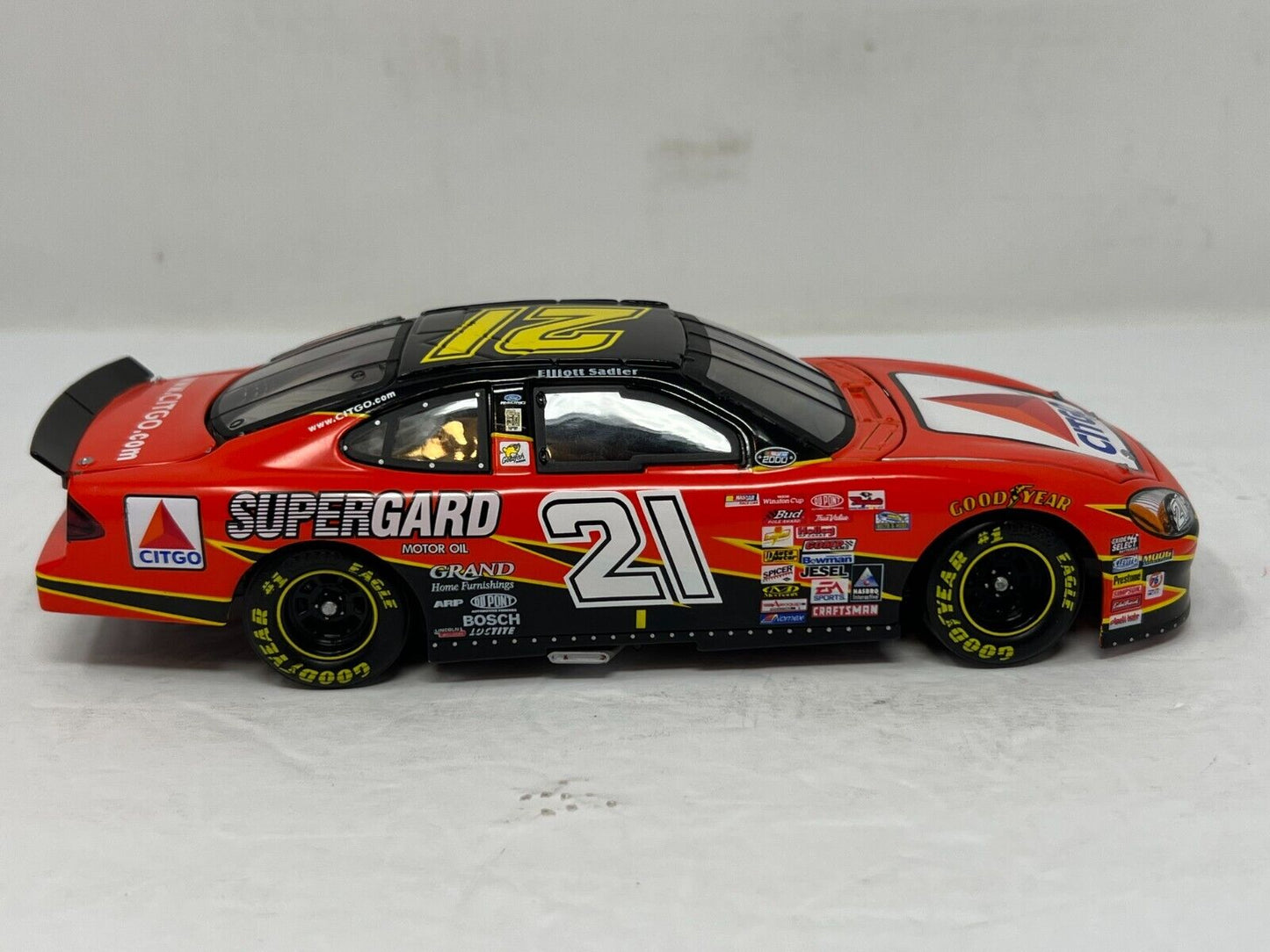 Action Nascar #21 Elliott Sadler Citgo 2000 Ford Taurus 1:24 Diecast