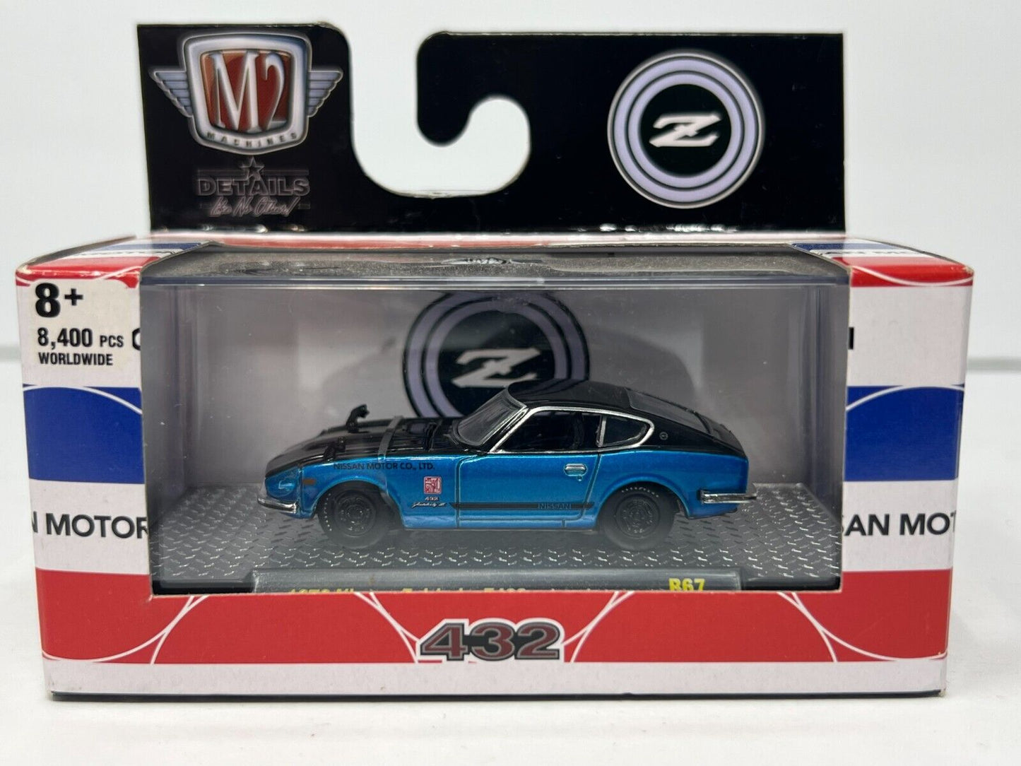 M2 Machines 1970 Nissan Fairlady Z432 R67 1:64 Diecast