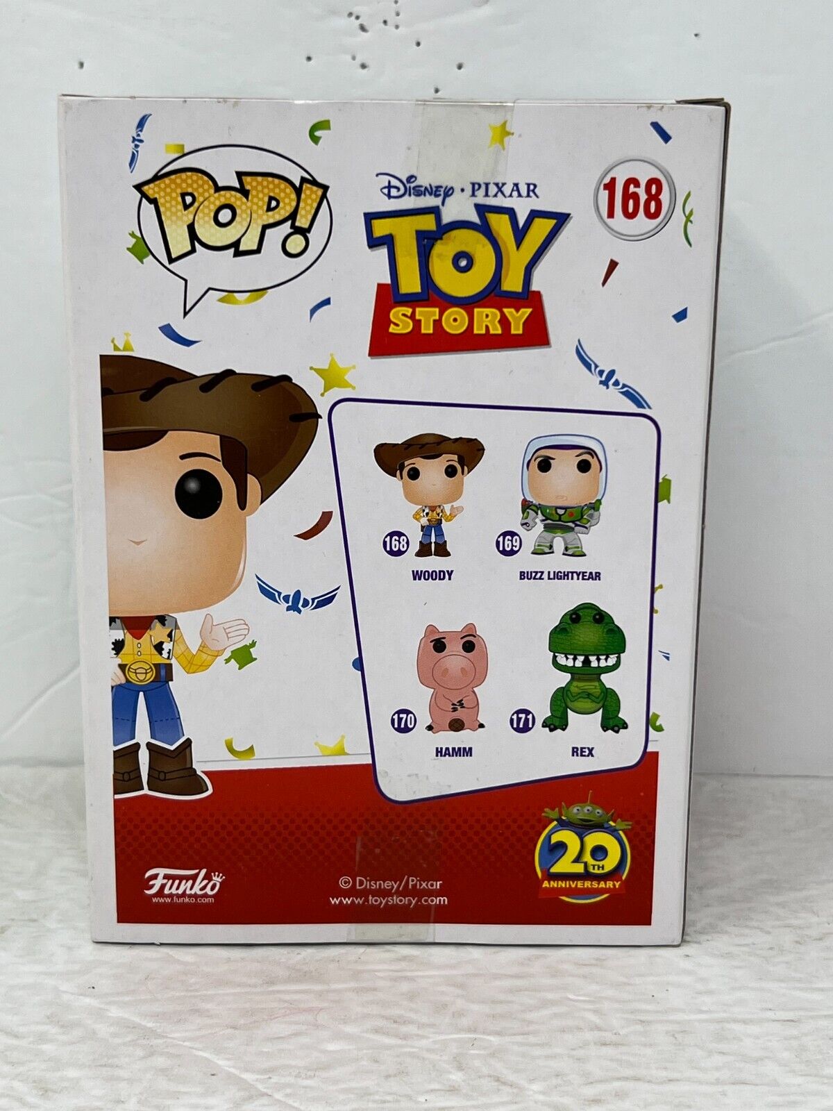 Funko Pop! Disney Toy Story #168 Woody Vinyl Figure