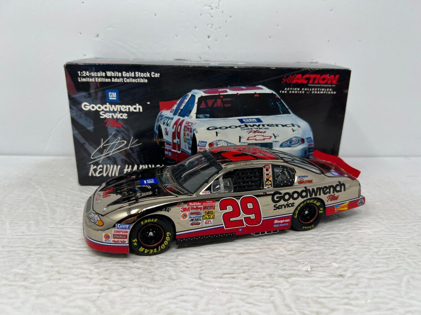 Action Nascar #29 Kevin Harvick GM Goodwrench Dealers 2001 Chevy 1:24 Diecast