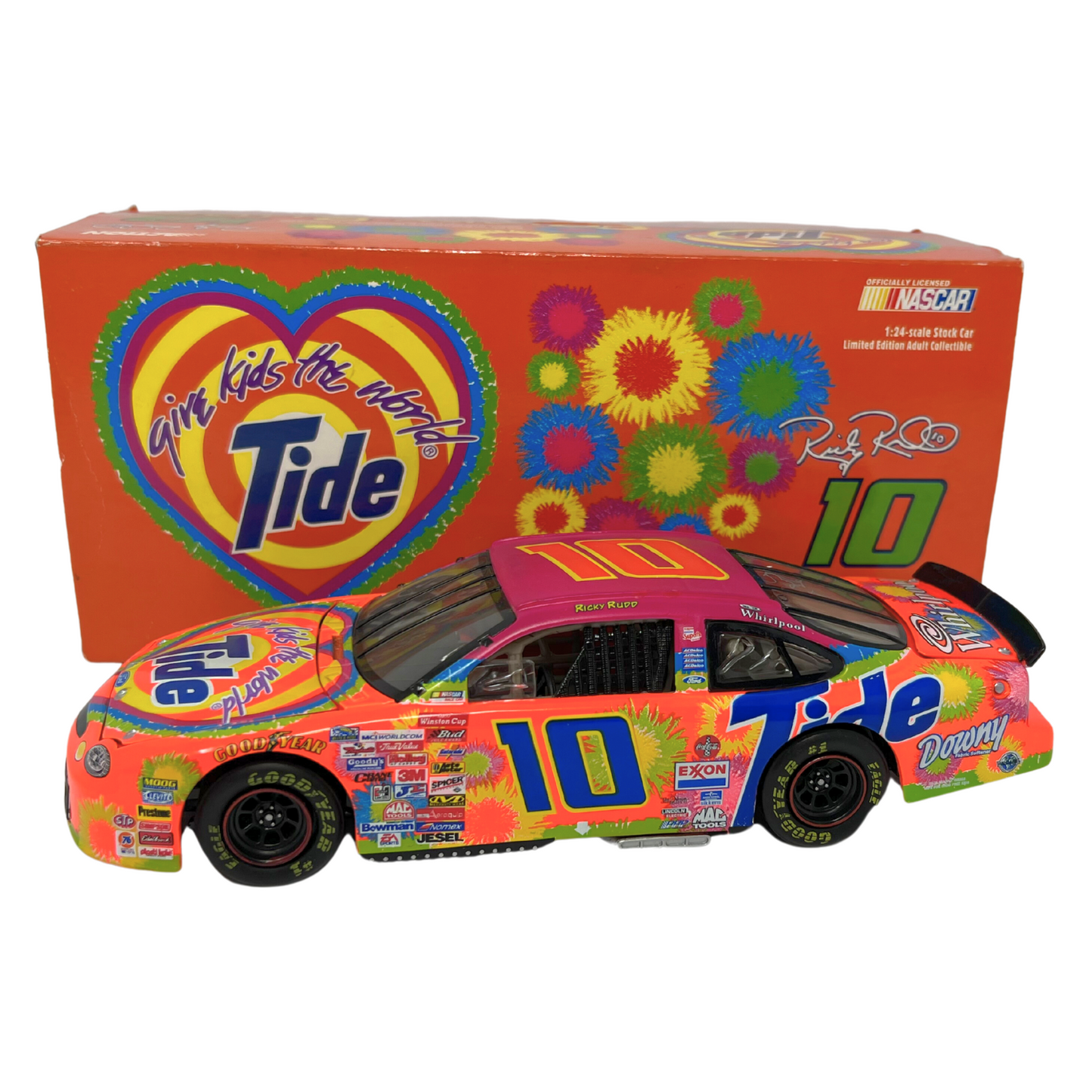 Action Nascar #10 Ricky Rudd Tide Give Kids The World 1999 Taurus 1:24 Diecast