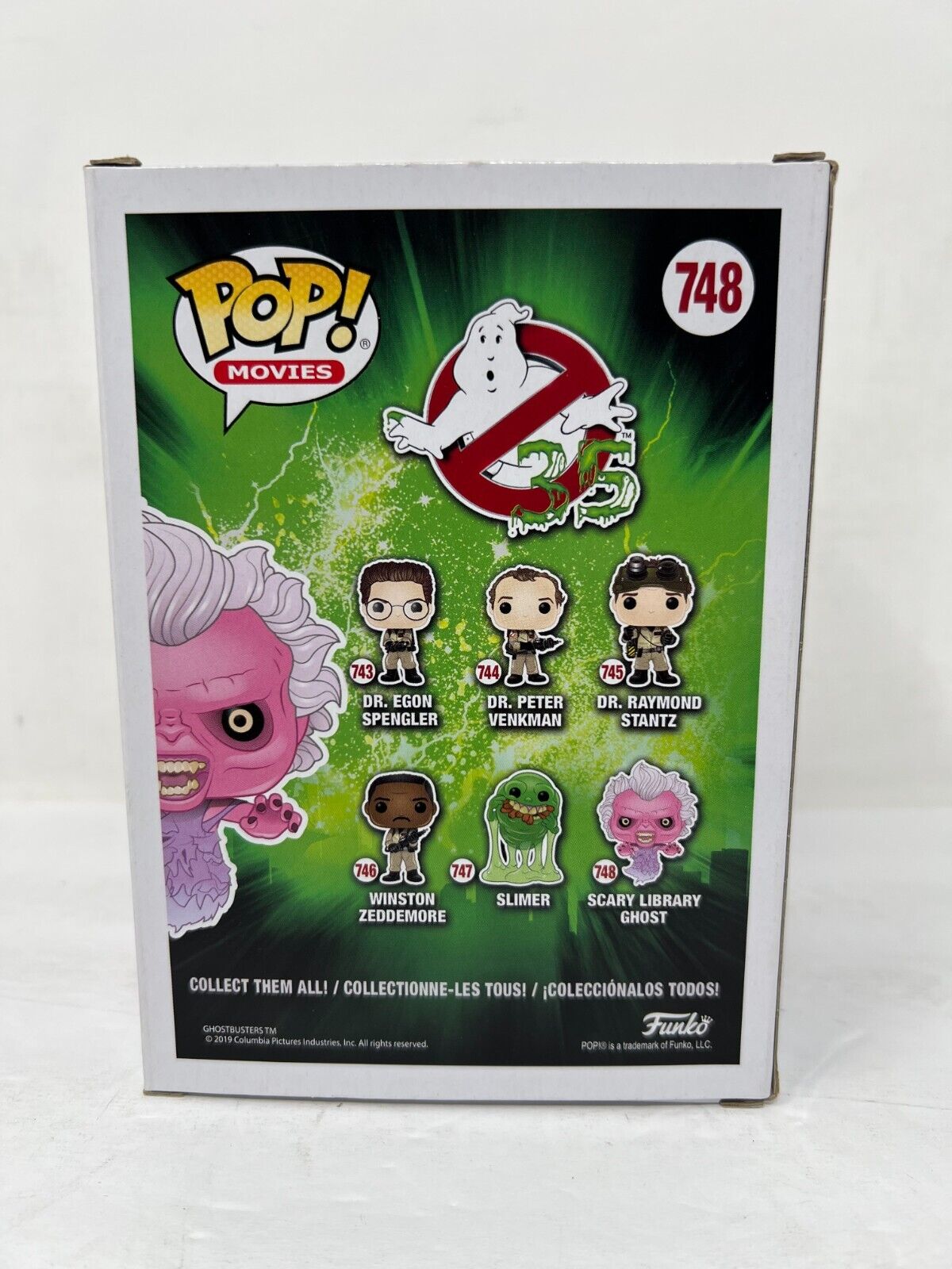 Funko Pop! Movies Ghostbusters #748 Scary Library Ghost Vinyl Figure Vaulted
