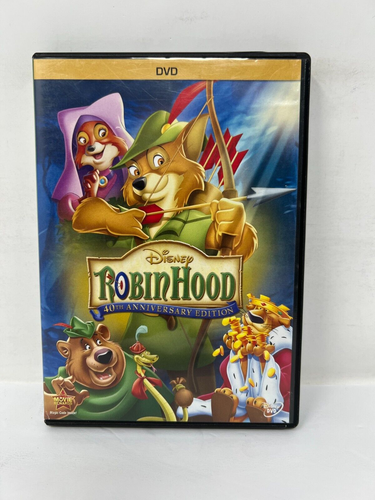 Robin Hood (DVD, 2013) 40th Anniversary Edition Disney Classic Good Condition!!!