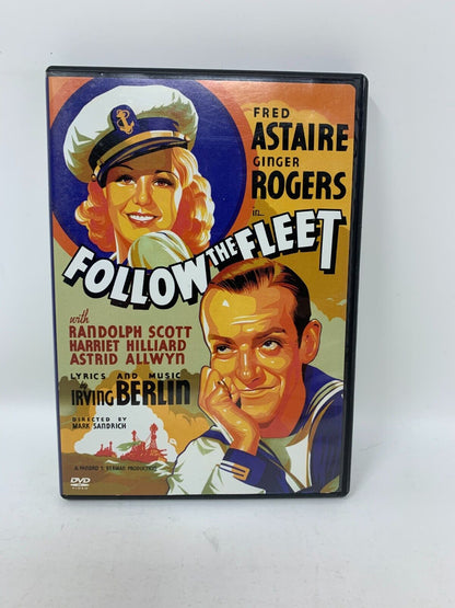 Follow The Fleet (DVD, 2005) Fred Astaire Ginger Rogers Music Good Condition!!!