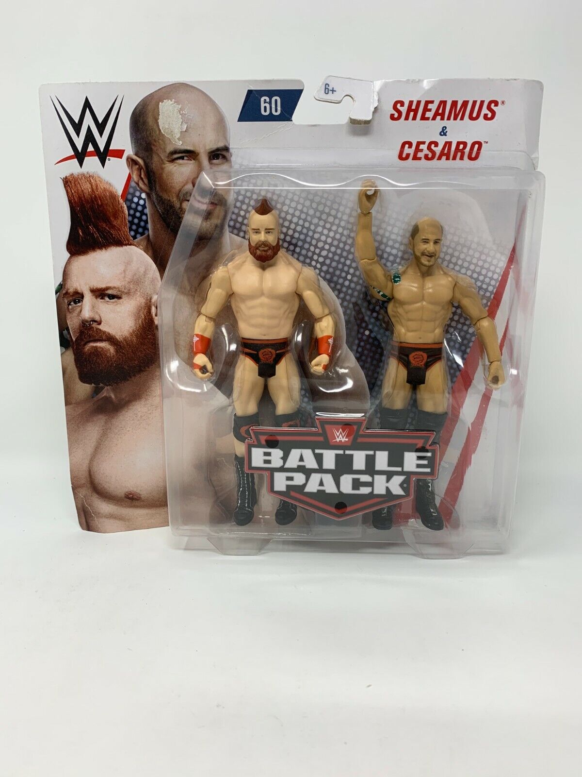 WWE The Bar Tag Team Sheamus & Cesaro Battle Pack Series 60 Action Figures